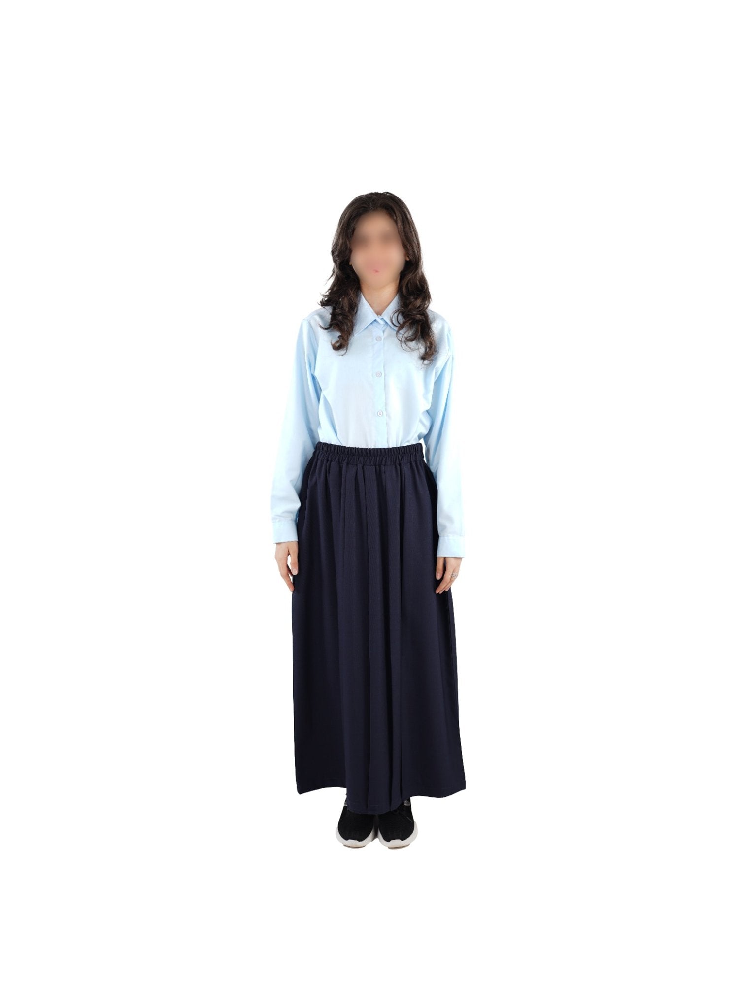 تنورة كحلي موديل 1023