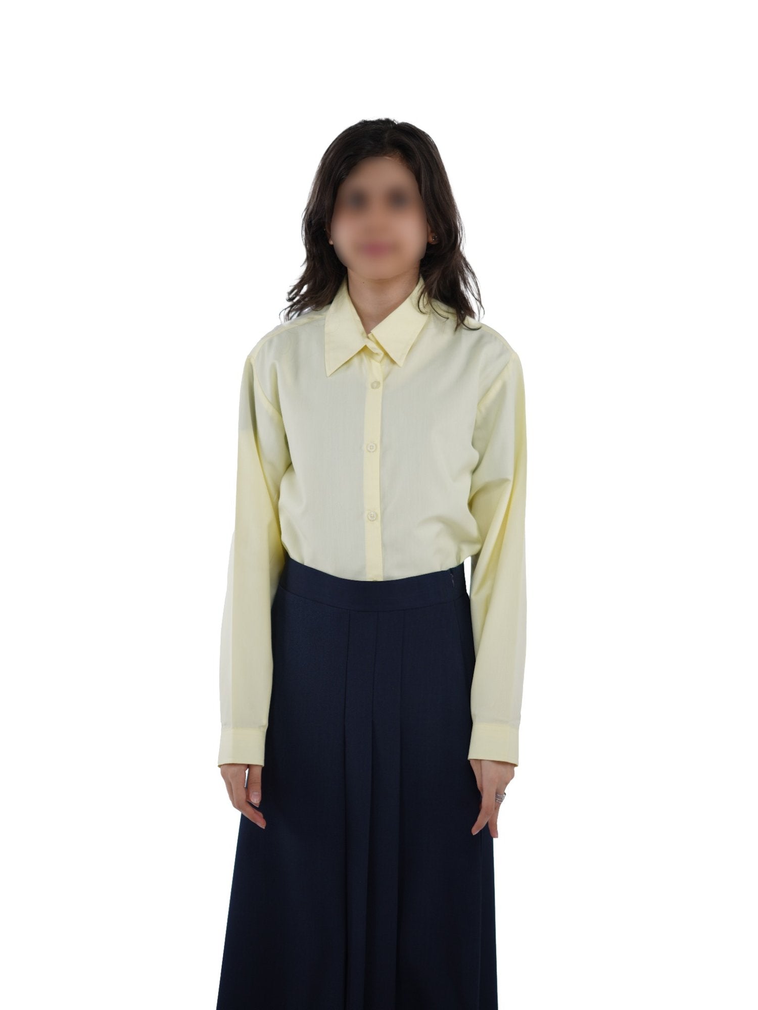 بلوزة قلاب اصفر